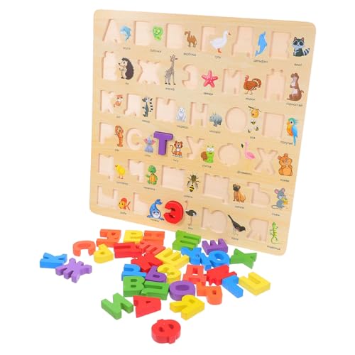 Gatuida Montessori Holzpuzzle Russisches Alphabet für Kleinkinder Ergonomisches Lernspielzeug mit Bunten Buchstaben Tragbares Holz Steckspiel Feinmotorik Hand Koordination und Gatuida Montessori Holzpuzzle Russisches Alphabet für Kleinkinder Ergonomisches Lernspielzeug mit Bunten Buchstaben Tragbares Holz Steckspiel Feinmotorik Hand Koordination und von Gatuida