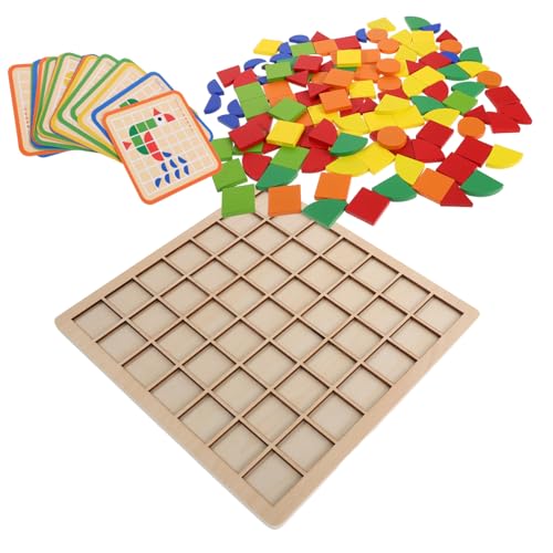 Gatuida Montessori Holzpuzzle Teiliges Geometrisches Formen Pädagogisches für Kreative Tangram Formen Fördert Logisches und Frühe Bildung Gatuida Montessori Holzpuzzle Teiliges Geometrisches Formen Pädagogisches für Kreative Tangram Formen Fördert Logisches und Frühe Bildung von Gatuida