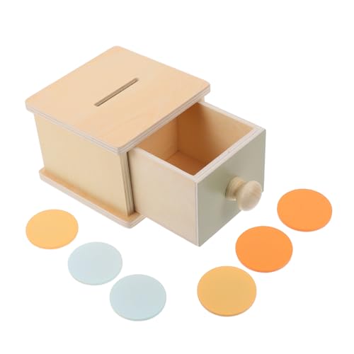 Gatuida Montessori Holzspielzeug mit Bins Entwicklungsförderndes für Frühe zur Verbesserung von Feinmotorik und Hand Koordination Geeignet für Vorschulkinder Ästhetisches Design aus Holz Gatuida Montessori Holzspielzeug mit Bins Entwicklungsförderndes für Frühe zur Verbesserung von Feinmotorik und Hand Koordination Geeignet für Vorschulkinder Ästhetisches Design aus Holz von Gatuida