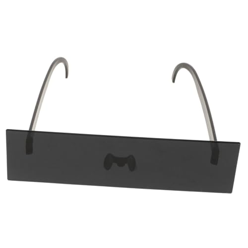 Gatuida Neuheit Sonnenbrille schwarze Balkensonnenbrille futuristische sonnenbrille Kind lustige Brille modische Brille Zubehör lustige schwarze sonnenbrille Erwachsene Party-Sonnenbrille Gatuida Neuheit Sonnenbrille schwarze Balkensonnenbrille futuristische sonnenbrille Kind lustige Brille modische Brille Zubehör lustige schwarze sonnenbrille Erwachsene Party-Sonnenbrille von Gatuida