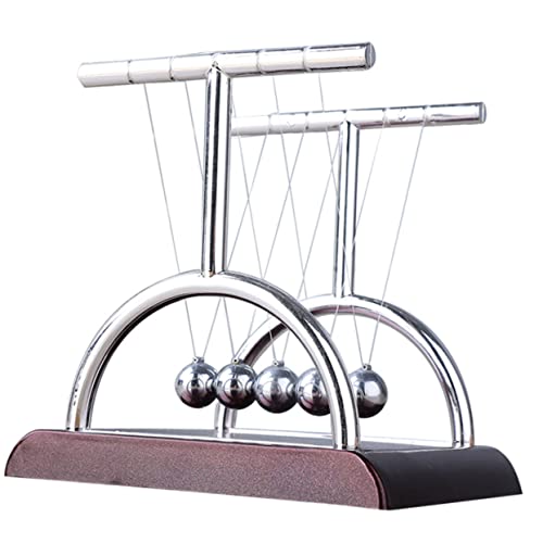 Gatuida Newton Pendelspielzeug Quadratisch Mittlere Dynamisches Experimentiergerät und Schreibtischdekoration für Zuhause und Büro Pädagogisches Balance Ornament Energiegleichgewicht und Gatuida Newton Pendelspielzeug Quadratisch Mittlere Dynamisches Experimentiergerät und Schreibtischdekoration für Zuhause und Büro Pädagogisches Balance Ornament Energiegleichgewicht und von Gatuida