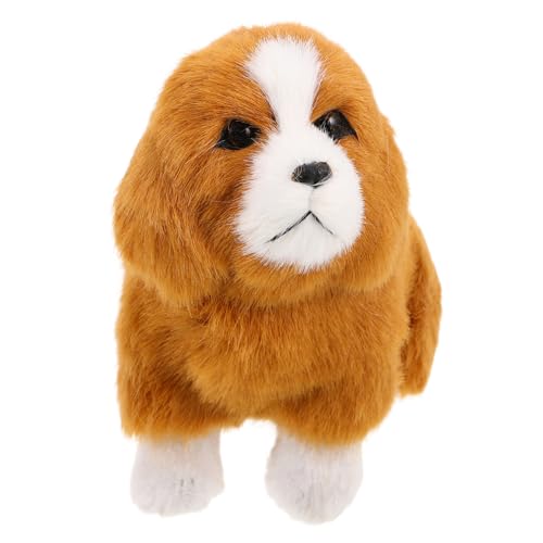 Gatuida Niedliche Hundefigur aus Weichem Material für Dekoration und Spiel Lebensnahe Hundestatue für Regale Tische und Kinderzimmer Gatuida Niedliche Hundefigur aus Weichem Material für Dekoration und Spiel Lebensnahe Hundestatue für Regale Tische und Kinderzimmer von Gatuida