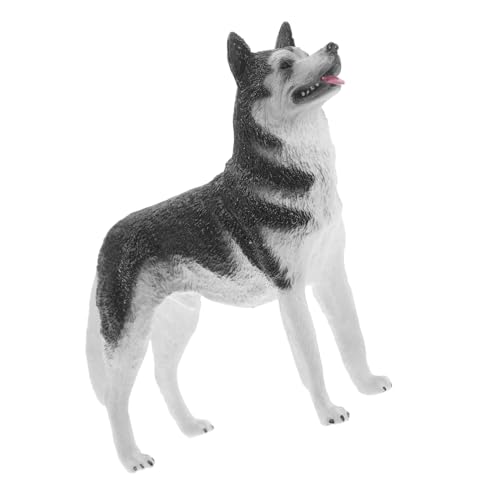 Gatuida Niedliche Husky Hund Figur aus Kunststoff Stabile Stehende Hundestatue als Garten und Wohnaccessoire Dekoratives Hundemodell für Kinderzimmer und Schreibtisch Wetterfest und Gatuida Niedliche Husky Hund Figur aus Kunststoff Stabile Stehende Hundestatue als Garten und Wohnaccessoire Dekoratives Hundemodell für Kinderzimmer und Schreibtisch Wetterfest und von Gatuida