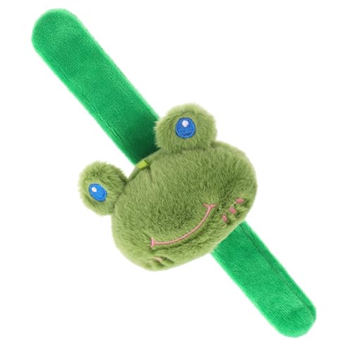 Gatuida Niedliches Frosch Slap Armband Plüsch Geldbörse Für Party Accessoire Halloween Slap Armband Froschkostüm Für Jungen Und Spaß Und Funktionalität Gatuida Niedliches Frosch Slap Armband Plüsch Geldbörse Für Party Accessoire Halloween Slap Armband Froschkostüm Für Jungen Und Spaß Und Funktionalität von Gatuida