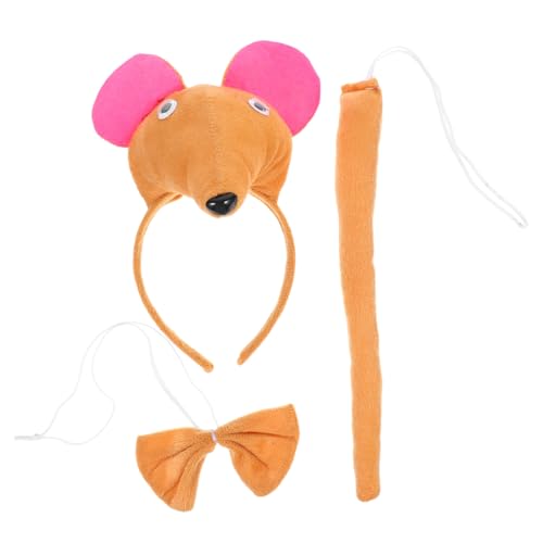 Gatuida Niedliches Maus ohren Haarband aus Strapazierfähigem Stoff mit und Schleife für Erwachsene Vielseitig für Party Karneval Halloween Cosplay und Kostümfest Gatuida Niedliches Maus ohren Haarband aus Strapazierfähigem Stoff mit und Schleife für Erwachsene Vielseitig für Party Karneval Halloween Cosplay und Kostümfest von Gatuida