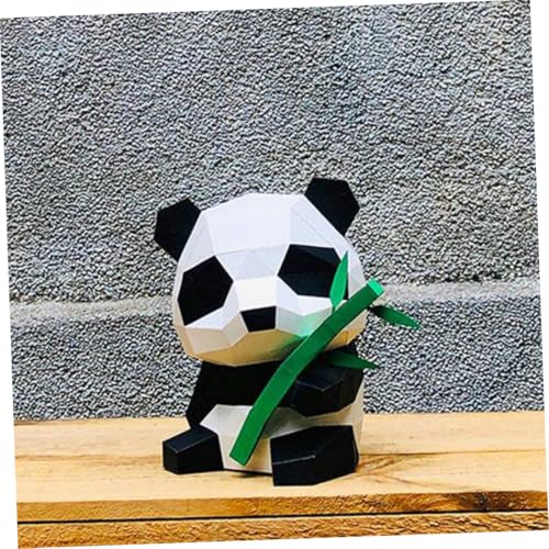 Gatuida Niedliches Origami Papiermodell Panda DIY Bastelset für Einfach Zusammenzubauen ohne Schere Pädagogisches Kreativität und Feinmotorik Gatuida Niedliches Origami Papiermodell Panda DIY Bastelset für Einfach Zusammenzubauen ohne Schere Pädagogisches Kreativität und Feinmotorik von Gatuida