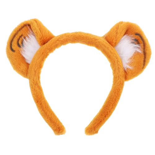 Gatuida Niedliches Tigerohren Haarband für Frauen Weiches Tier Haarreif Cosplay Accessoire Spielerisch Vielseitig Geeignet für Kostümparty Geschenkidee und Fotoshooting von Gatuida
