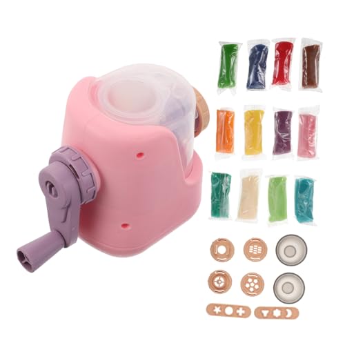 Gatuida Nudelmaschine mit Modelliermasse für Kreatives Kneten Weiche Ungiftige Materialien Einfach zu Reinigen Fördert Fantasievolles Rollenspiel und Familienaktivitäten von Gatuida