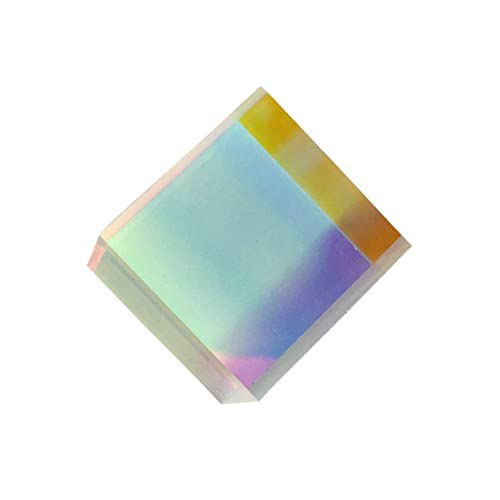 Gatuida Pädagogisches 20 X 20 X 20 Mm Kristall Optisches Prisma Rgb Dispersionsglas Für Jungen Und Mädchen Lernspielzeug von Gatuida