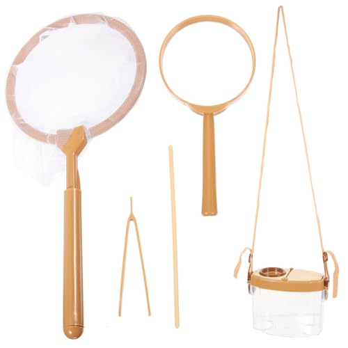 Gatuida Outdoor Forscher Set Insektenfänger mit Verstellbarem Netz und Abnehmbarer Beobachtungsbox Lupe für Naturerkundung Pädagogisches Wissenschaftsspielzeug für Jungen und Mädchen Gatuida Outdoor Forscher Set Insektenfänger mit Verstellbarem Netz und Abnehmbarer Beobachtungsbox Lupe für Naturerkundung Pädagogisches Wissenschaftsspielzeug für Jungen und Mädchen von Gatuida