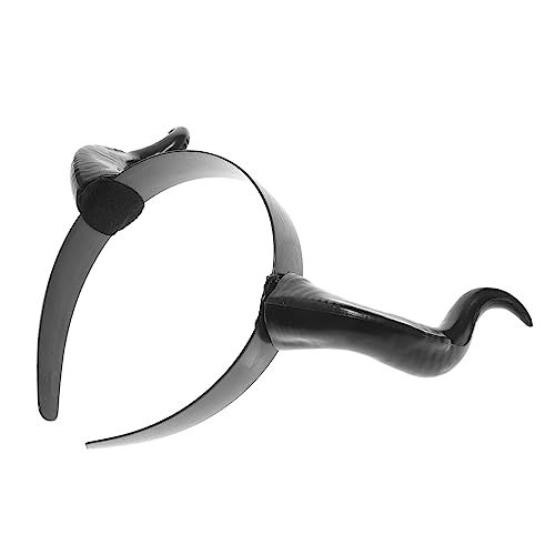 Gatuida Ox Horn Haarreif Realistisches Kostüm Accessoire für Karneval und Feste Strapazierfähiger Plastik Haarband für Altersgruppen Einzigartiges Design und Details Gatuida Ox Horn Haarreif Realistisches Kostüm Accessoire für Karneval und Feste Strapazierfähiger Plastik Haarband für Altersgruppen Einzigartiges Design und Details von Gatuida
