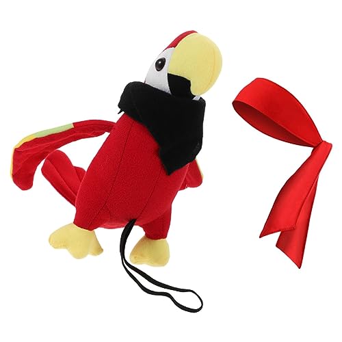 Gatuida Papagei Schulter Schwarzem Bandana und Kopftuch für Halloween und Kostümpartys Teiliges Gatuida Papagei Schulter Schwarzem Bandana und Kopftuch für Halloween und Kostümpartys Teiliges von Gatuida