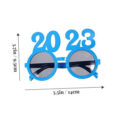 Gatuida Partybrillen Kunststoffzahl Sonnenbrille Blau Lackiert Auffällige Partybrille Year Accessoire für Erwachsene Gatuida Partybrillen Kunststoffzahl Sonnenbrille Blau Lackiert Auffällige Partybrille Year Accessoire für Erwachsene von Gatuida