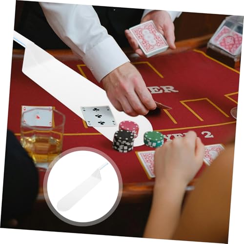 Gatuida Plastik Kartenverteiler Schaufel Robust Glatt Für Kartenspiele Poker Zubehör Praktisch Langlebig Für Tischspiele Geeignet Gatuida Plastik Kartenverteiler Schaufel Robust Glatt Für Kartenspiele Poker Zubehör Praktisch Langlebig Für Tischspiele Geeignet von Gatuida