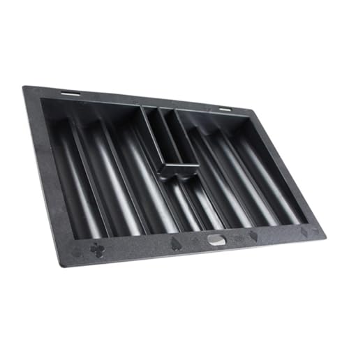 Gatuida Plastik Poker Chip Tray Tisch Chip Aufbewahrungstablett Spieltisch Organizer Zubehör zur Ordentlichen Aufbewahrung und Einfachem Zugriff Gatuida Plastik Poker Chip Tray Tisch Chip Aufbewahrungstablett Spieltisch Organizer Zubehör zur Ordentlichen Aufbewahrung und Einfachem Zugriff von Gatuida