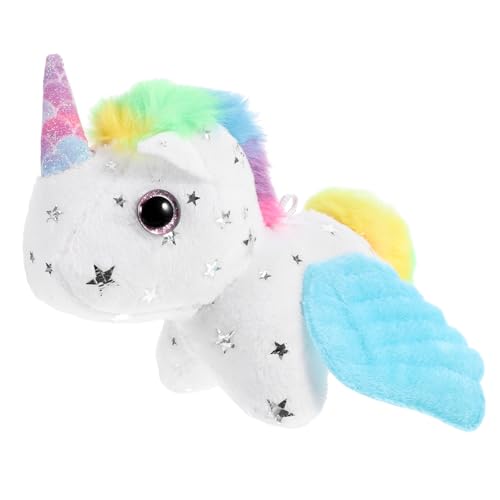 Gatuida Plüsch Einhorn Schlüsselanhänger Anhänger mit Schwanzbewegung Weiches Gefülltes Stofftier Bunter Hängender Tier Dekor Niedliches für Taschen und Schlüsselbund Weißes Einhorn Gatuida Plüsch Einhorn Schlüsselanhänger Anhänger mit Schwanzbewegung Weiches Gefülltes Stofftier Bunter Hängender Tier Dekor Niedliches für Taschen und Schlüsselbund Weißes Einhorn von Gatuida