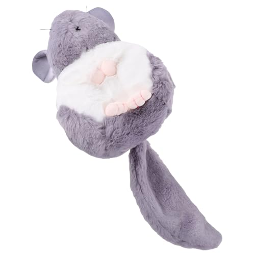 Gatuida Plüsch Hamster Kuscheltier Chinchilla Kissen Weiches Stofftier Sofa Dekoration Erwachsene von Gatuida
