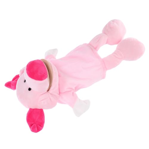 Gatuida Plüsch Handpuppe Schwein Flauschig Kuschelig Interaktives Storytelling Pädagogisch Feinmotorisch für Familien und Klassenzimmer Spiel von Gatuida