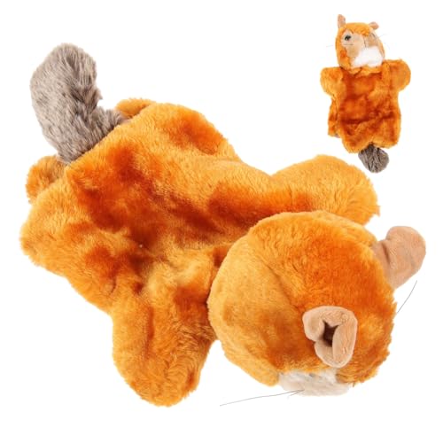 Gatuida Plüsch Handpuppe Squirrel Storytelling für Frühpädagogik Kuscheltier Geburtstag Interaktives Rollenspiel für Jungen und Mädchen Gatuida Plüsch Handpuppe Squirrel Storytelling für Frühpädagogik Kuscheltier Geburtstag Interaktives Rollenspiel für Jungen und Mädchen von Gatuida