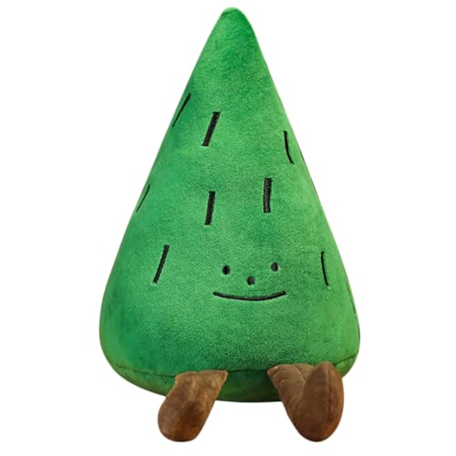 Gatuida Plüsch Kissen Kieferbaum Form Weiches Kuscheltier für Leichtes Schlafbegleiter Langlebiges Kindgerechtes Stofftier Pädagogisches Dekoratives Sofa Accessoire von Gatuida