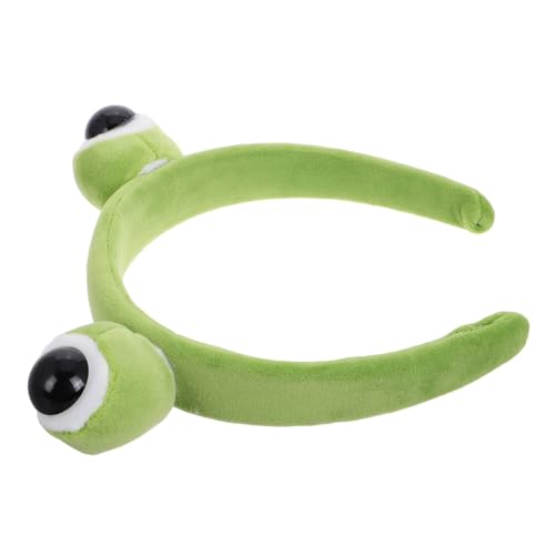 Gatuida Plüsch Stirnband Frosch mit Großen Augen Elastischer Haarreif für Damen und Mädchen Niedliches Cartoon Haarband für Make Up Waschen und Alltag Rutschfester Haarschmuck Gatuida Plüsch Stirnband Frosch mit Großen Augen Elastischer Haarreif für Damen und Mädchen Niedliches Cartoon Haarband für Make Up Waschen und Alltag Rutschfester Haarschmuck von Gatuida