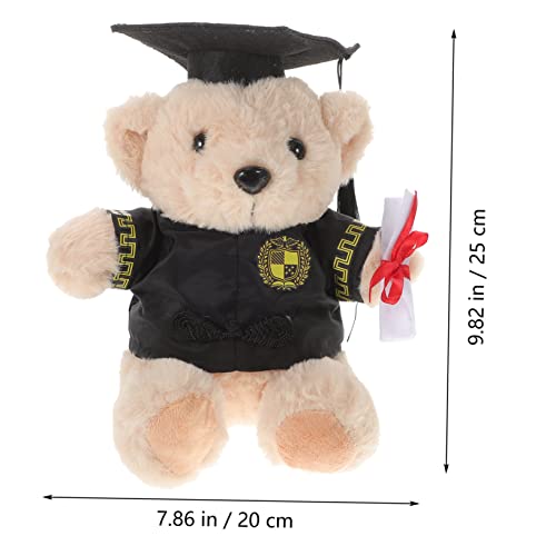 Gatuida Plüschbär mit Doktorhut Kuscheltier Abschlussgeschenk für Schüler und Studenten Niedliche Cartoon Bärenpuppe zur Schulabschlussfeier Abiturpräsent Gatuida Plüschbär mit Doktorhut Kuscheltier Abschlussgeschenk für Schüler und Studenten Niedliche Cartoon Bärenpuppe zur Schulabschlussfeier Abiturpräsent von Gatuida