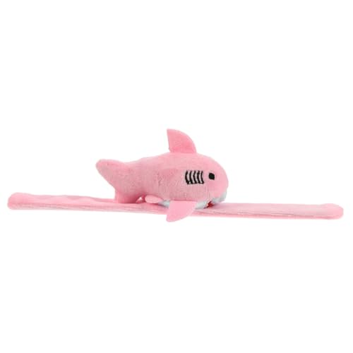Gatuida Plüschring Spielzeit Tiere Party-Armbänder Cartoon-Slap-Armband ausgestopft Riese für kinderspielzeug Party-Slap-Armbänder Animal-Slap-Armbänder PP Baumwolle Rosa von Gatuida