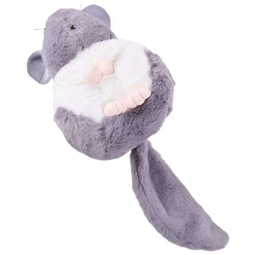 Gatuida Plüschtier Hamster Kuscheltier Kissen Weiches Stofftier Deko Niedliches Hamster Kuscheltier für Sofa und Schlafzimmer von Gatuida