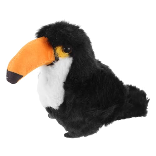 Gatuida Plüschtier Toucan Kuscheltier aus Weichem Plüsch Große Realistische Toucan Puppe Dekoratives Sofa Kissen Geschenk für Erwachsene Langlebiges Pp baumwollmaterial von Gatuida