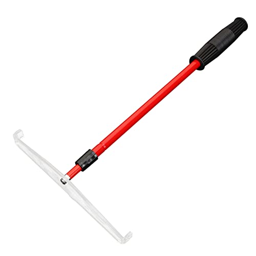 Gatuida Pokerchip Sammelstange Chip Und Stick Sammelstange Für Große Chips Teleskop Chip Rechen Spielchip Sammelwerkzeug Pokerchip Rechen Partyzubehör Chip Rechen Edelstahl Rot von Gatuida