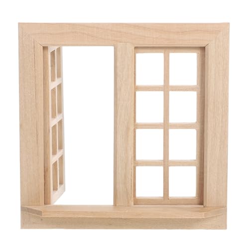 Gatuida Puppenhaus-Modell Miniatur Feld Möbeldekoration kleines Puppenhausfenster Fenster für Puppenhaus Mini-Hausverzierung Puppenhaus-Fensterrahmen Mini-Dekoration hölzern Khaki Gatuida Puppenhaus-Modell Miniatur Feld Möbeldekoration kleines Puppenhausfenster Fenster für Puppenhaus Mini-Hausverzierung Puppenhaus-Fensterrahmen Mini-Dekoration hölzern Khaki von Gatuida