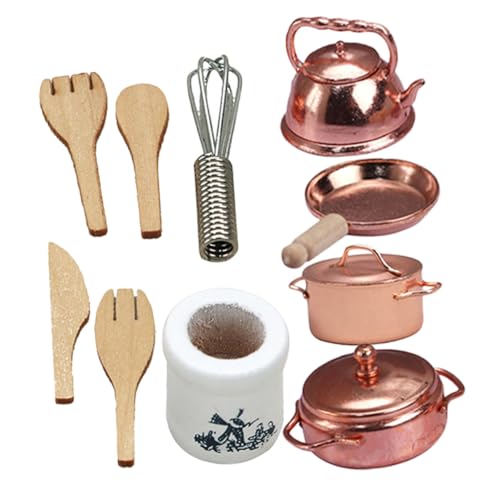 Gatuida Puppenhaus Zubehör Miniatur Küchenutensilien für Sammler Kreatives DIY Mini Haus Gatuida Puppenhaus Zubehör Miniatur Küchenutensilien für Sammler Kreatives DIY Mini Haus von Gatuida