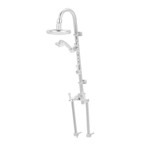 Gatuida Miniatur-duschset Für Puppenhäuser Realistischer Mini-duschraum Für Puppenhausdekorationen Im Maßstab 112 Gatuida Miniatur-duschset Für Puppenhäuser Realistischer Mini-duschraum Für Puppenhausdekorationen Im Maßstab 112 von Gatuida
