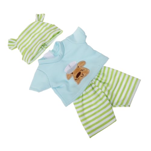 Gatuida Puppenkleidung Set aus Detailreich Gestaltet Vielseitig Kombinierbar Modisch für Babypuppen Strapazierfähig und Kindgerecht für Kreatives Spiel von Gatuida
