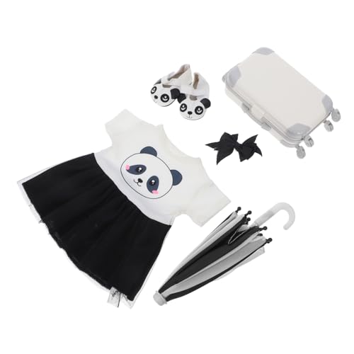 Gatuida Puppenkleidungs mit Zubehör Regenschirm und Schuhen Detailliertes Puppen Accessoire für Puppen Kompatibel mit Amerikanischen Lebendige Farben Realistische Gestaltung Gatuida Puppenkleidungs mit Zubehör Regenschirm und Schuhen Detailliertes Puppen Accessoire für Puppen Kompatibel mit Amerikanischen Lebendige Farben Realistische Gestaltung von Gatuida