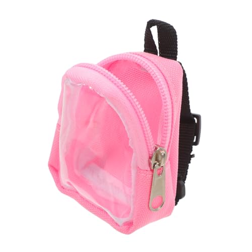 Gatuida Puppenrucksack Mini Schulranzen mit Transparentem Fenster Verstellbare Schultergurte Süßer Klarer Rucksack für Bjd Puppen als Kinderpuppen Zubehör und Spielzeugtasche Gatuida Puppenrucksack Mini Schulranzen mit Transparentem Fenster Verstellbare Schultergurte Süßer Klarer Rucksack für Bjd Puppen als Kinderpuppen Zubehör und Spielzeugtasche von Gatuida