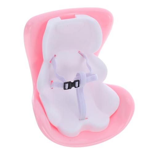Gatuida Puppensitz Autozubehör Leichter Puppen Autositz mit Einfachem Zusammenbau und Dekorativem Design Geeignet als Tisch und Desktop Ornament für Spiel und Vorschule von Gatuida