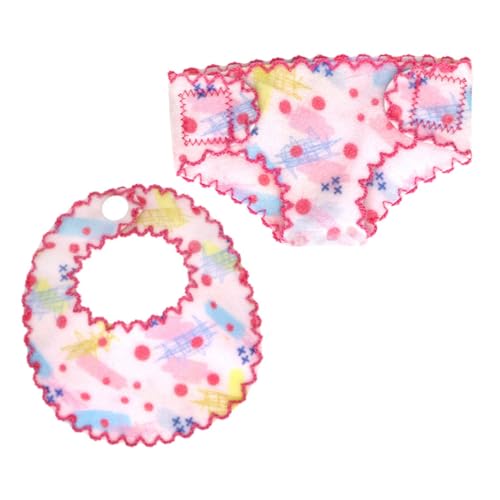 Gatuida Puppenunterwäsche mit Höschen und Niedlicher Latzhose Weiche Puppenkleidung Zubehör für Alive Puppen Passend für Geburtstag und Festtagsgeschenke Gatuida Puppenunterwäsche mit Höschen und Niedlicher Latzhose Weiche Puppenkleidung Zubehör für Alive Puppen Passend für Geburtstag und Festtagsgeschenke von Gatuida