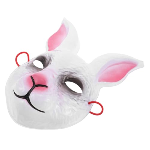 Gatuida Rabbit Mask Auffällige Cosplay Maske für Karneval und Halloween und Langlebig für Studenten und Junge Leute für Maskeraden und Kostümpartys Gatuida Rabbit Mask Auffällige Cosplay Maske für Karneval und Halloween und Langlebig für Studenten und Junge Leute für Maskeraden und Kostümpartys von Gatuida