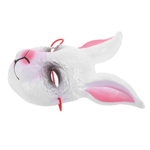 Gatuida Rabbit Mask für Halloween Gruselige Halbmaske mit Langen Ohren für Cosplay und Maskerade für Junge Leute und Studenten Vielseitig Einsetzbar für Verschiedene Anlässe Gatuida Rabbit Mask für Halloween Gruselige Halbmaske mit Langen Ohren für Cosplay und Maskerade für Junge Leute und Studenten Vielseitig Einsetzbar für Verschiedene Anlässe von Gatuida