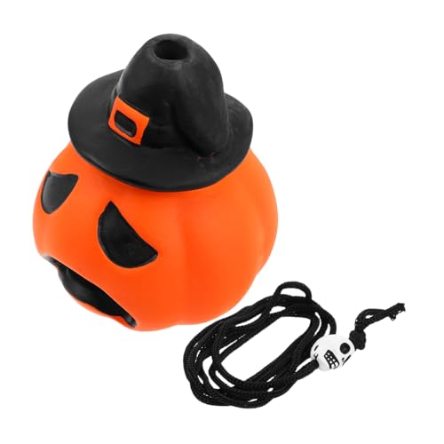Gatuida Real Screaming Death Whistle Authentischer Menschlicher Schrei Halloween Kürbis für Streiche und Orange Aztekisch Inspiriert Langlebig Unvergessliche Klänge für Partys und Feiern von Gatuida