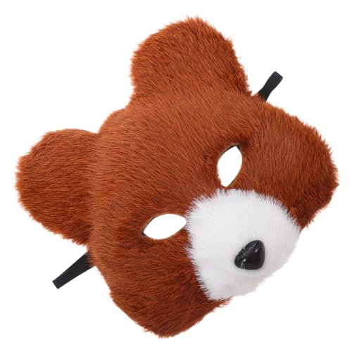 Gatuida Realistische Braune Bärenmaske aus Weichem Plüsch Tragbar und Komfortabel für Halloween Karneval und Kostümpartys Detailreich und Langlebig für Erwachsene Gatuida Realistische Braune Bärenmaske aus Weichem Plüsch Tragbar und Komfortabel für Halloween Karneval und Kostümpartys Detailreich und Langlebig für Erwachsene von Gatuida