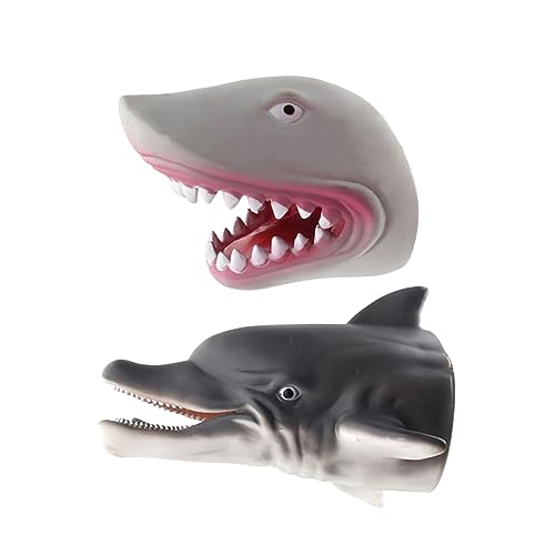 Gatuida Realistische Delfin Handpuppe für Kreative Rollenspiele und Früherziehung Interaktives Tier Handspielzeug für Jungen Mädchen von Gatuida