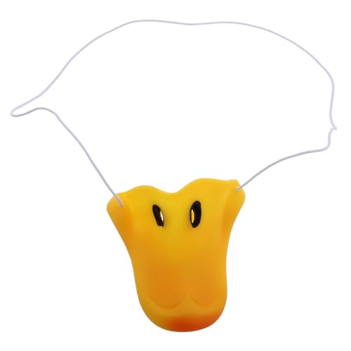 Gatuida Realistische Entennase mit Elastischem Band Atmungsaktiv und Langlebig für Erwachsene für Halloween Tierkostüm Verkleidung und Rollenspiele Gatuida Realistische Entennase mit Elastischem Band Atmungsaktiv und Langlebig für Erwachsene für Halloween Tierkostüm Verkleidung und Rollenspiele von Gatuida