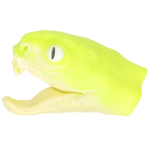 Gatuida Realistische Grüne Giftschlange Fingerpuppe für Storytelling Pädagogisch Fördernd Interaktive Handpuppe zur Kreativitätsentwicklung und Eltern Junge Mädchen bindung von Gatuida