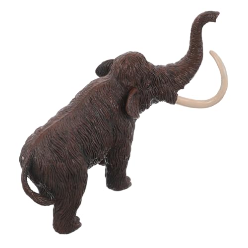 Gatuida Realistische Kunststoff Elefantenfigur Klein Detailgetreues Tiermodell Sicher für Wildlife Dekoration Schlafzimmer Wohnzimmer von Gatuida