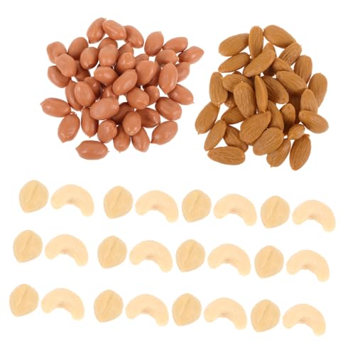 Gatuida Realistische Miniatur Nüsse Simulation Cashew Mandeln Dekoration DIY Basteln Mini Haus Requisiten Lebensecht Glatt Gatuida Realistische Miniatur Nüsse Simulation Cashew Mandeln Dekoration DIY Basteln Mini Haus Requisiten Lebensecht Glatt von Gatuida