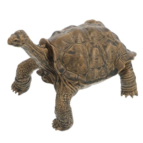 Gatuida Realistische Schildkrötenfigur Simulation Tiermodell Dekofigur Lernspielzeug Lebensnah Detailreich Glatte Oberfläche Sicher für Aquarium und Innenbereich von Gatuida