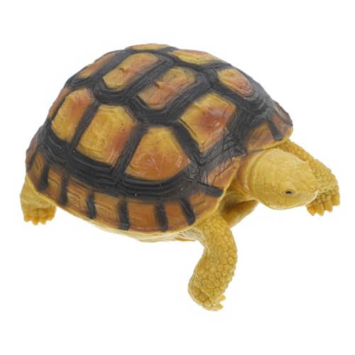 Gatuida Realistische Schildkrötenfigur aus Kunststoff Kognitive Lernspielzeug für Dekoration für Garten und Zuhause Farbenfrohes Tiermodell für Geburtstage und Feiertage von Gatuida