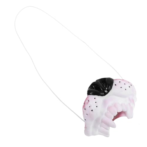 Gatuida Realistische Wolfshund Nase Vinyl Cosplay Tiernase Kostümzubehör Robust und Wiederverwendbar Tragbare Verkleidung für Tier Partys und Bühnenauftritte Gatuida Realistische Wolfshund Nase Vinyl Cosplay Tiernase Kostümzubehör Robust und Wiederverwendbar Tragbare Verkleidung für Tier Partys und Bühnenauftritte von Gatuida